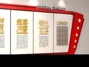 黨建活動室與文化墻設(shè)計 高清模板與效果圖精選指南